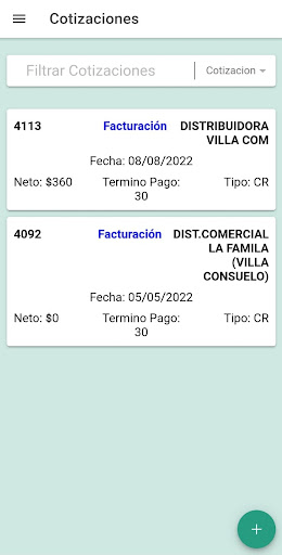 PVenta Mobile Screen 3