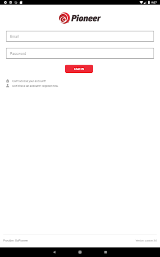 Screenshot of GoPioneer