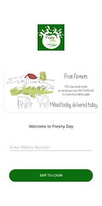 Freshy Day: Cow milk delivery