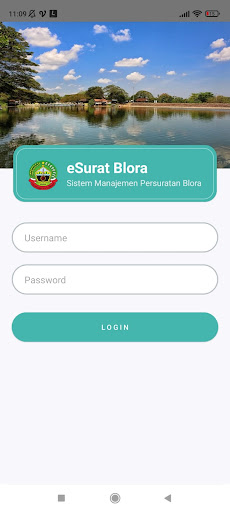 Android application E Surat Blora screenshort