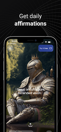 Flavius - Daily Affirmations Screen 2