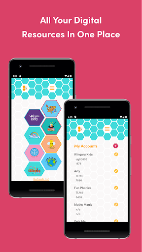Android application ClassHive Kids screenshort