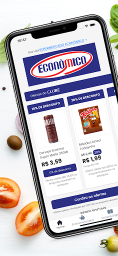 Android application Clube Super Econômico screenshort