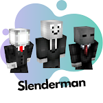 Cover Image of Tải xuống Skin Slenderman for Minecraft  APK