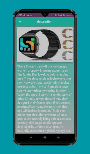 haylou RS4 plus watch Guide Screen 3