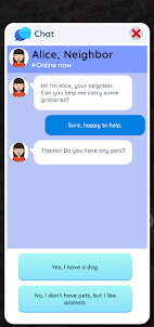 Chat Quest: Игра Диалогов