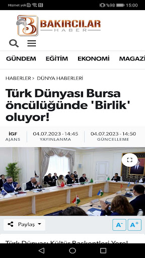 Bakırcılar Haber Screen 2
