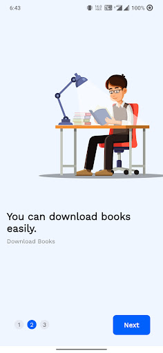 Android application Granth - eBook Flutter App screenshort