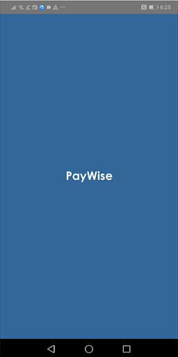Android application PayWise Mobile Wallet App screenshort