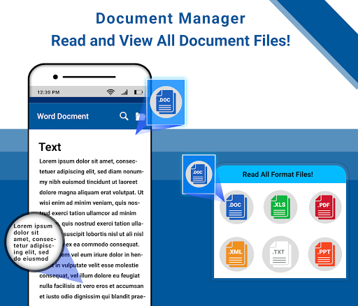 Android application All Document Reader and Viewer screenshort