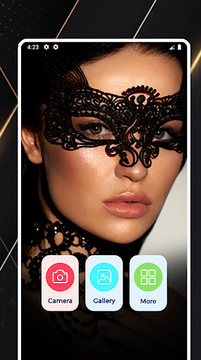 Android application Eyes Mask Photo Editor screenshort