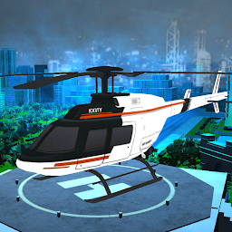 Imatge d'icona Helicopter City Race Simulator