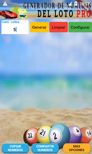 Generador Numeros del Loto PRO Screen 2