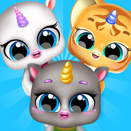 Unicorn Baby Care Unicorn Game logo