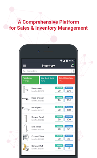 Android application Tilottoma Inventory Management screenshort