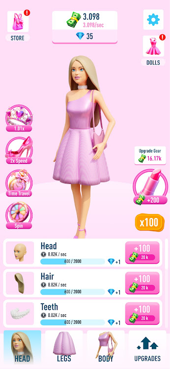 Idle Doll maker — girl games - 1.1.0 - (Android)
