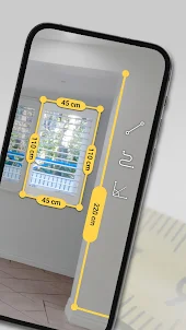 증강 현실 미터 - 줄자, 거리 측정 & 눈금자 앱