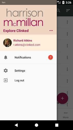 Android application Harrison McMillan screenshort
