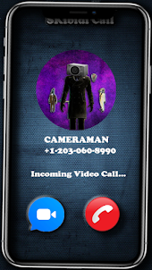 Skibidi Cameraman Video Call