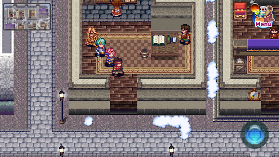Captura de tela do RPG Legend of the Tetrarcas