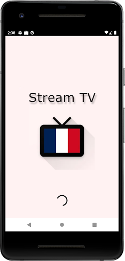 Android application Stream TV France screenshort