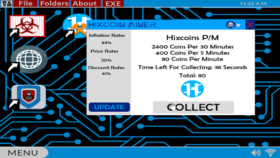Snímek obrazovky Hacker.exe - Hacking Sim
