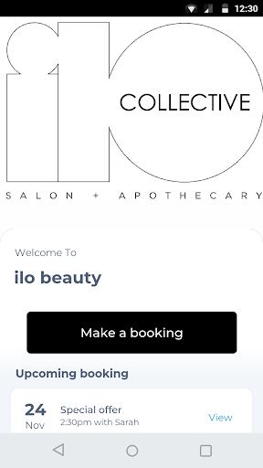 Android application ilo beauty screenshort