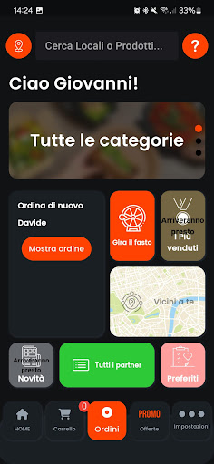Fasto - Consegna a domicilio Screen 2
