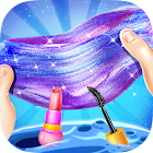 Glitter Galaxy Makeup Slime - Slime Simulator 1.3