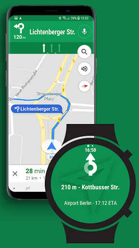 Android application Navigation [Huawei watches] screenshort