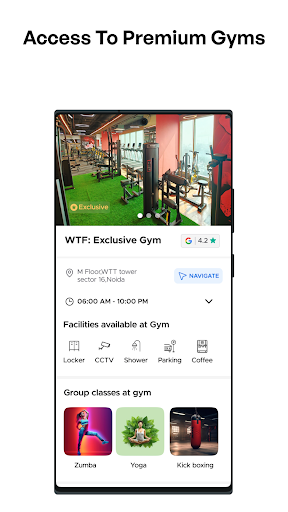WTF: Workout, Diet & Smart Gym Screen 2