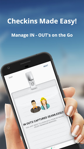 TDI Visitor App Screen 2