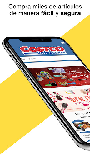 Android application Costco Wholesale México screenshort