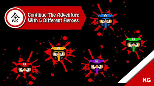 Android application Ninja Ball screenshort