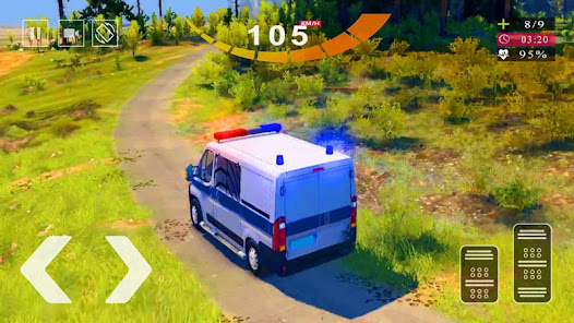 Screenshot 1 Policía camioneta - Policía Au android
