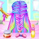 編みこみのヘアサロンの女の子のゲーム - Androidアプリ