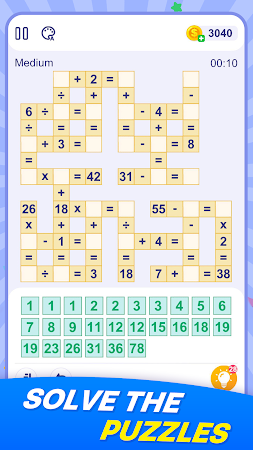 Game screenshot Number Puzzle - Cross Math mod apk