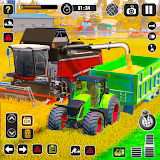 Tractor Farming Game Harvester icon
