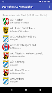 Deutsche KFZ Kennzeichen APK for Android Download 1