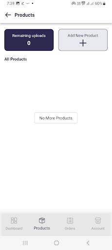 Android application Yarty Seller screenshort