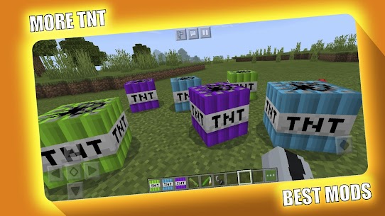 Free TNT Mod for Minecraft PE – MCPE 3