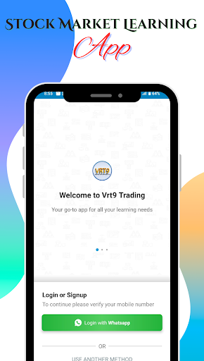 Android application VRT9: Stock Market Learning screenshort