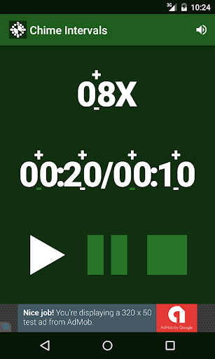 Android application Chime Intervals screenshort