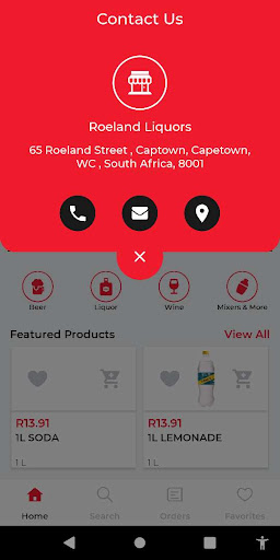 Roeland Liquors Screen 2
