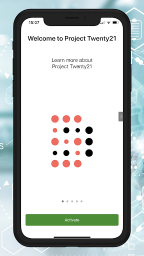 Android application Project Twenty21 screenshort