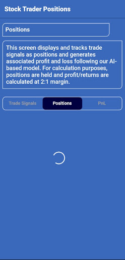 AI Stock Trader Screen 3