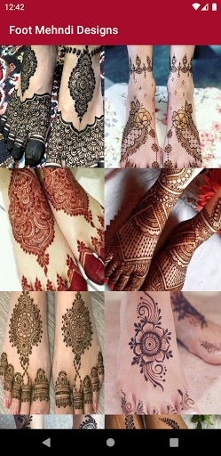 Foot Mehndi Designs Screen 2