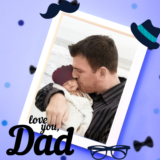 Fathers day photo frame Download on Windows