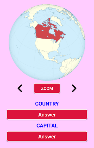 Remember the Countries Screen 2