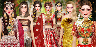 Game screenshot Indian Wedding Doll Dress Up mod apk